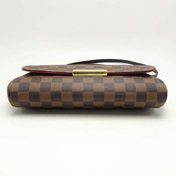 Louis Vuitton Damier Favorite MM Ebene 2WAY Bag Brown - Picture 4 of 7